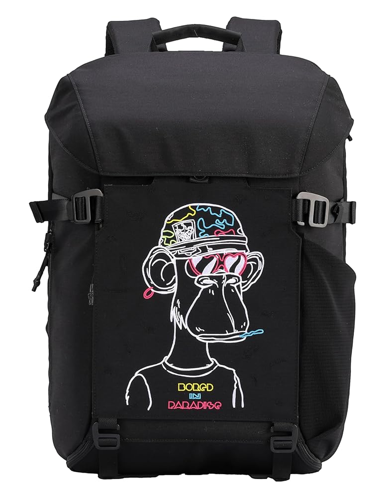 ★TREEMINGBIRD★Zipper Finishing Flap Big Backpack★Black Zipper Finishing Flap Big Back Pack [ Black ] - TREEMINGBIRD